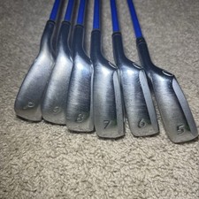Snake Eyes Fire Forged HS300 Irons Set RH P-5 Iron Pro Launch Blue Nice Grips