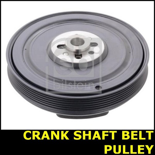 Crankshaft belt pulley - crankshaft, fits