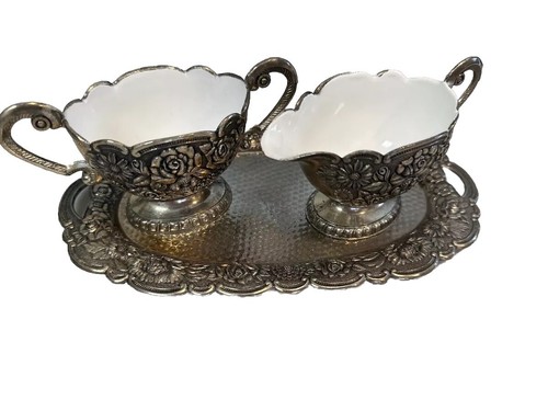 Vintage small metal silver - vintage,