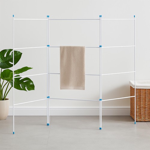 Fold airer clothes drying - 3,