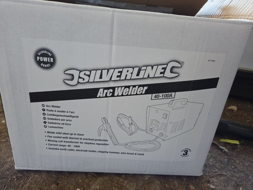 Silverline 100a mma arc - arc, welder