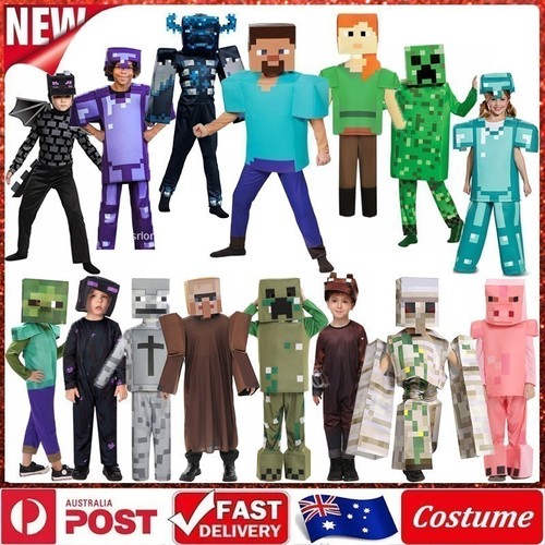 New kids minecraft halloween - minecraft,