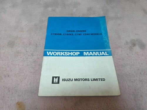 Isuzu c190gb c190ke c190 - isuzu, c190ke,
