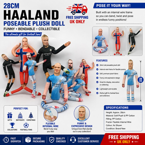 28cm haaland abstract funny - 28cm,