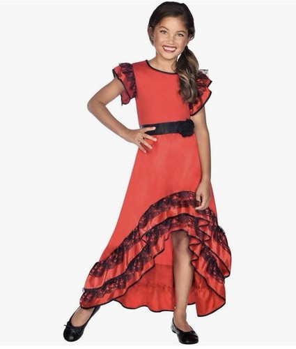 Flamenco girl costume - girl,, costume,