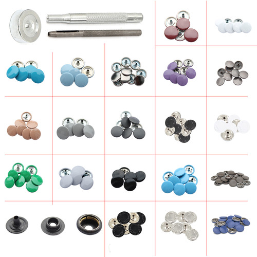 Press studs snap fasteners - press,