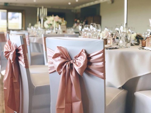 Chair cover bow - chair, table