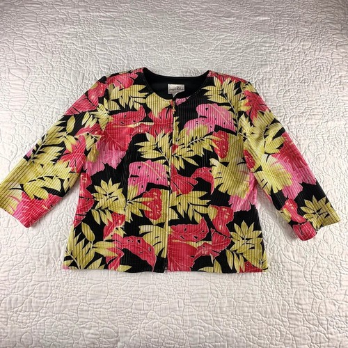 Joseph ribkoff floral zip - joseph,