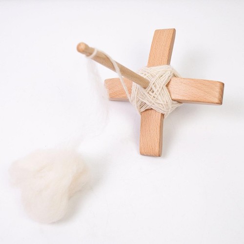 Turkish drop spindle wood - turkish,