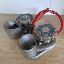 VINTAGE 1960s FIAMM ROADMASTER PAIR AIR HORNS FERRARI ETC