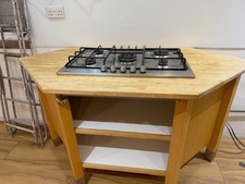 ikea varde kitchen unit - corner unit with Zanussi gas hob