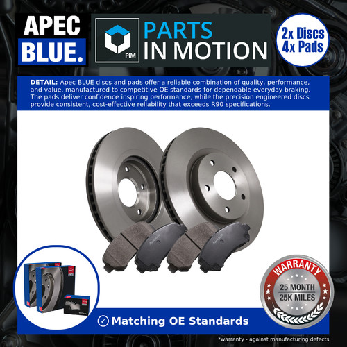 Vented brake discs and pads - brake,