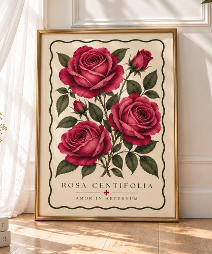 Rosa centifolia vintage - rosa,