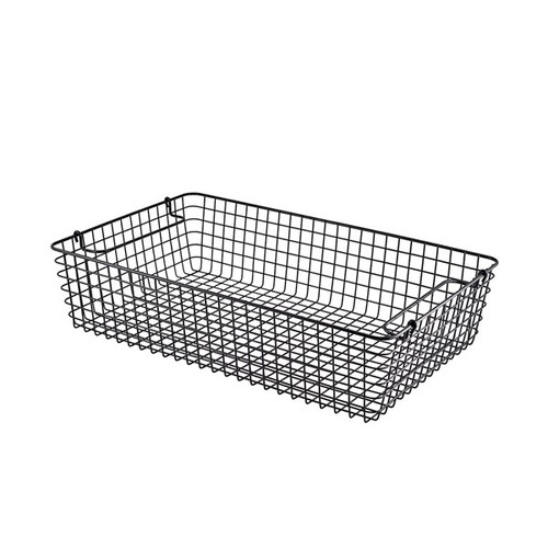 Black wire display basket for - display,