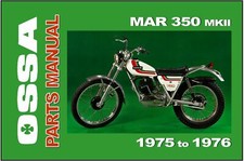 OSSA Parts Manual MAR Trials