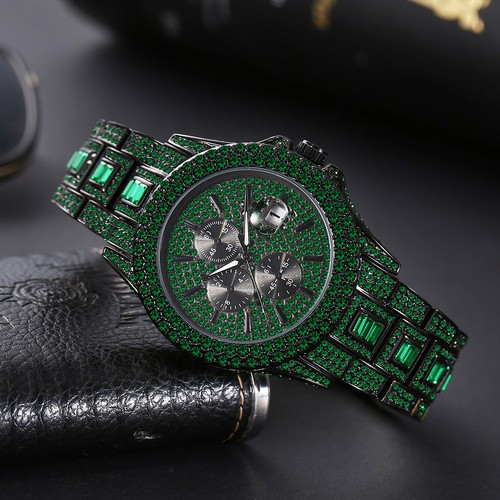 Hip hop luxury ice out - hop, men's