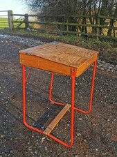 Vintage old School Desk with