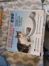 Cat Mate C500 Automatic Pet Feeder With Digital Timer - White