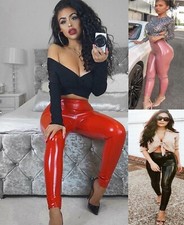  Ladies Vinyl PVC Wet Look