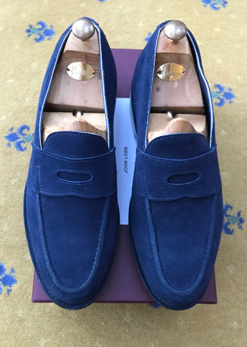 John lobb lopez loafers shoes - john,