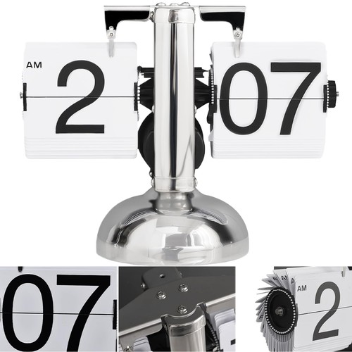 Retro flip down desk clock - retro,