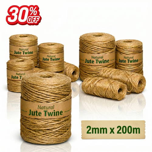 200m jute twine string - 200m,