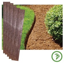 Metal Lawn Edging Rusty Steel