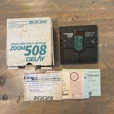 Zoom 508 Guitar Echo/Delay Pedal - Great condition, never been gigged