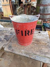 Nice Vintage Galvanised Fire
