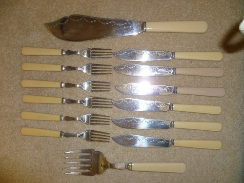 Antique fourteen piece set - fourteen,