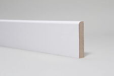 Skirting Board  White Primed MDF  Bullnose  94 x 18 x 5400mm