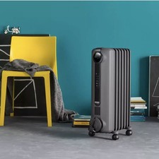 De’Longhi Radia S Digital Oil Filled Radiator TRRS0715E.G –1500W Grey
