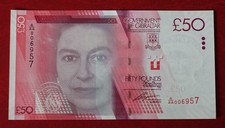 2010 BRITISH GIBRALTAR | £50 | UNC | Elizabeth II | P-38a | A/AA 006957