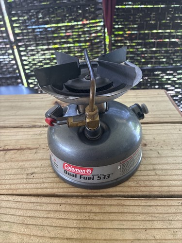 Coleman model 533 dual fuel - model,