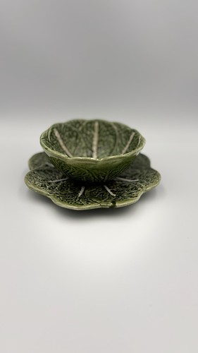 Portuguese majolica cabbage