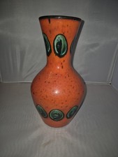 Vintage West German Bay Vase