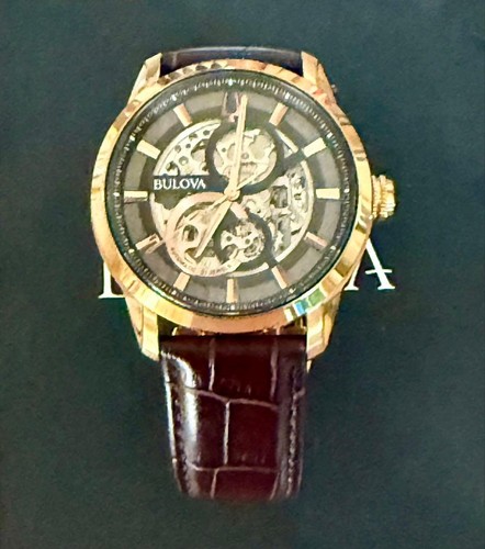Bulova automatic skeleton men - automatic,