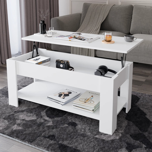 Wooden coffee table with - table,