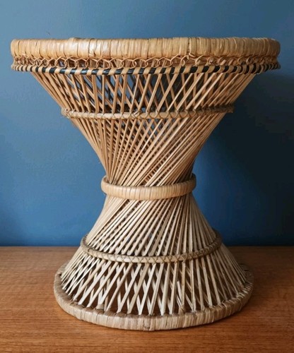 Vintage mid century rattan - vintage,