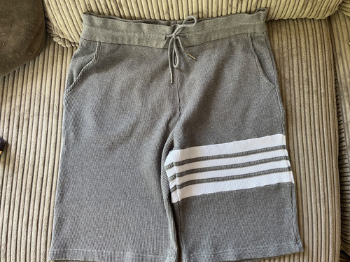 Thom browne grey waffle knit - browne,