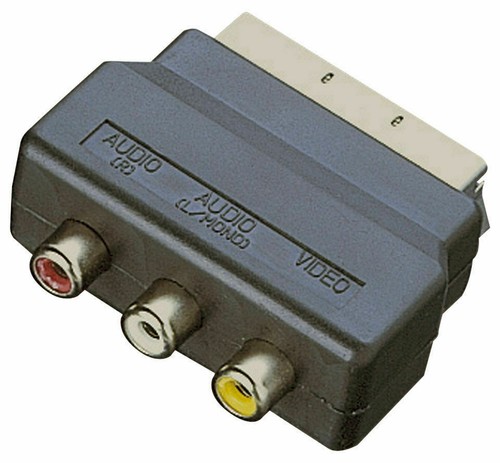 Rgb scart plug - to, rca