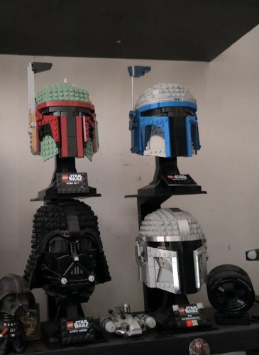 Lego star wars helmet - lego, display