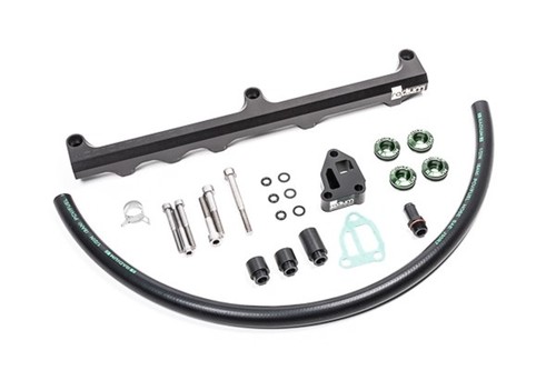 Fuel rail top feed conversion - fuel,