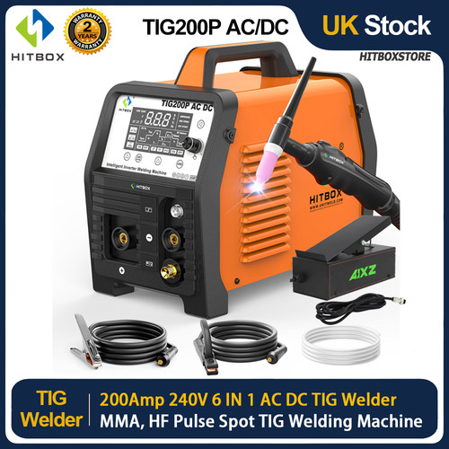 Hitbox 6in1 tig welding - 6in1, ac/dc