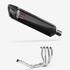 Lextek SP7C Exhaust System 400mm for Suzuki GSX 1300 R Hayabusa (99-07)