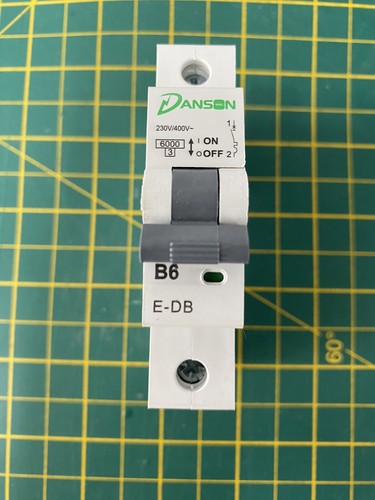 Danson type mcb 6ka - 6a,