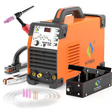 HITBOX 200A TIG AC DC Aluminum TIG Welding Machine STICK TIG Welder Pulse/Square