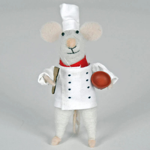 Fairtrade handmade felt chef - fairtrade,