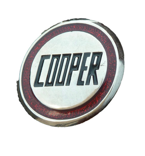 Cooper enamel lapel pin badge - lapel,