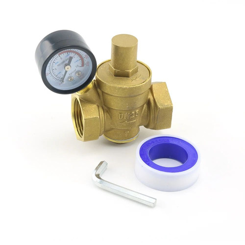 Brass water pressure reducing - brass,